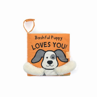 Jellycat Bashful Puppy Loves You Books New Zealand | KXGZL3486